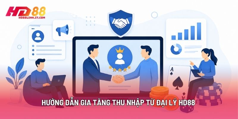 Hướng Dẫn Gia Tăng Thu Nhập Từ Đại Lý HD88