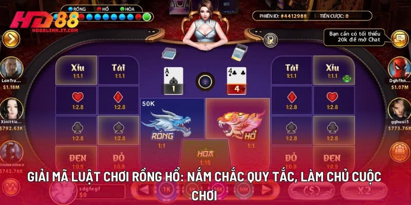 Giải Mã Luật Chơi Rồng Hổ: Nắm Chắc Quy Tắc, Làm Chủ Cuộc Chơi